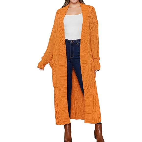 Caracilia Womens Long Cardigan - New - Picture 1 of 2